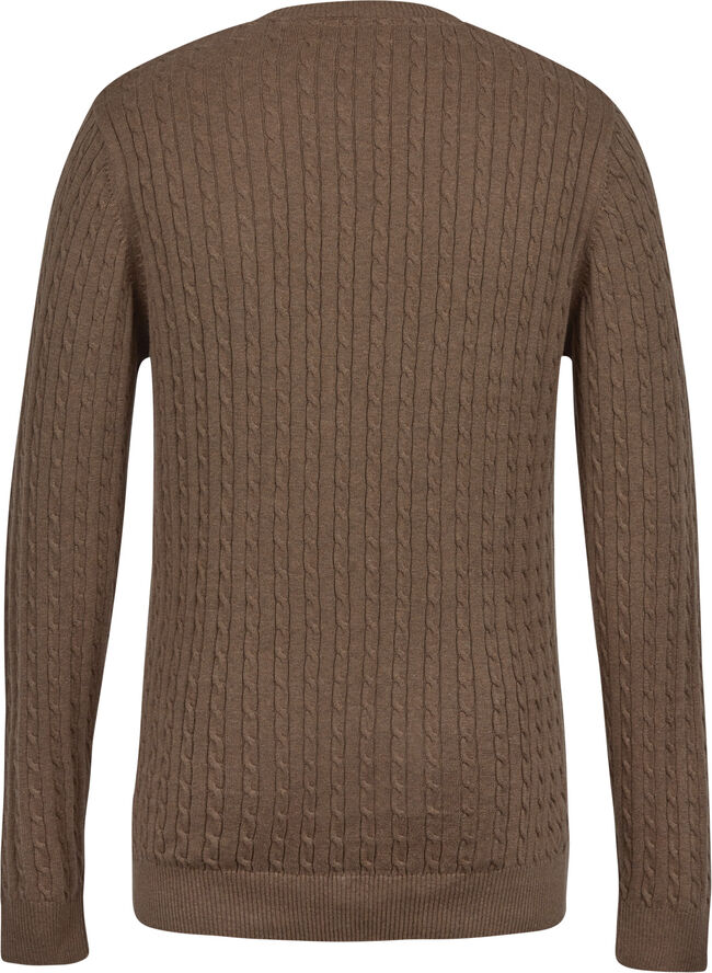U.S. Polo Assn. USPA Knit Archi Men 18-1124tcx partridge melange