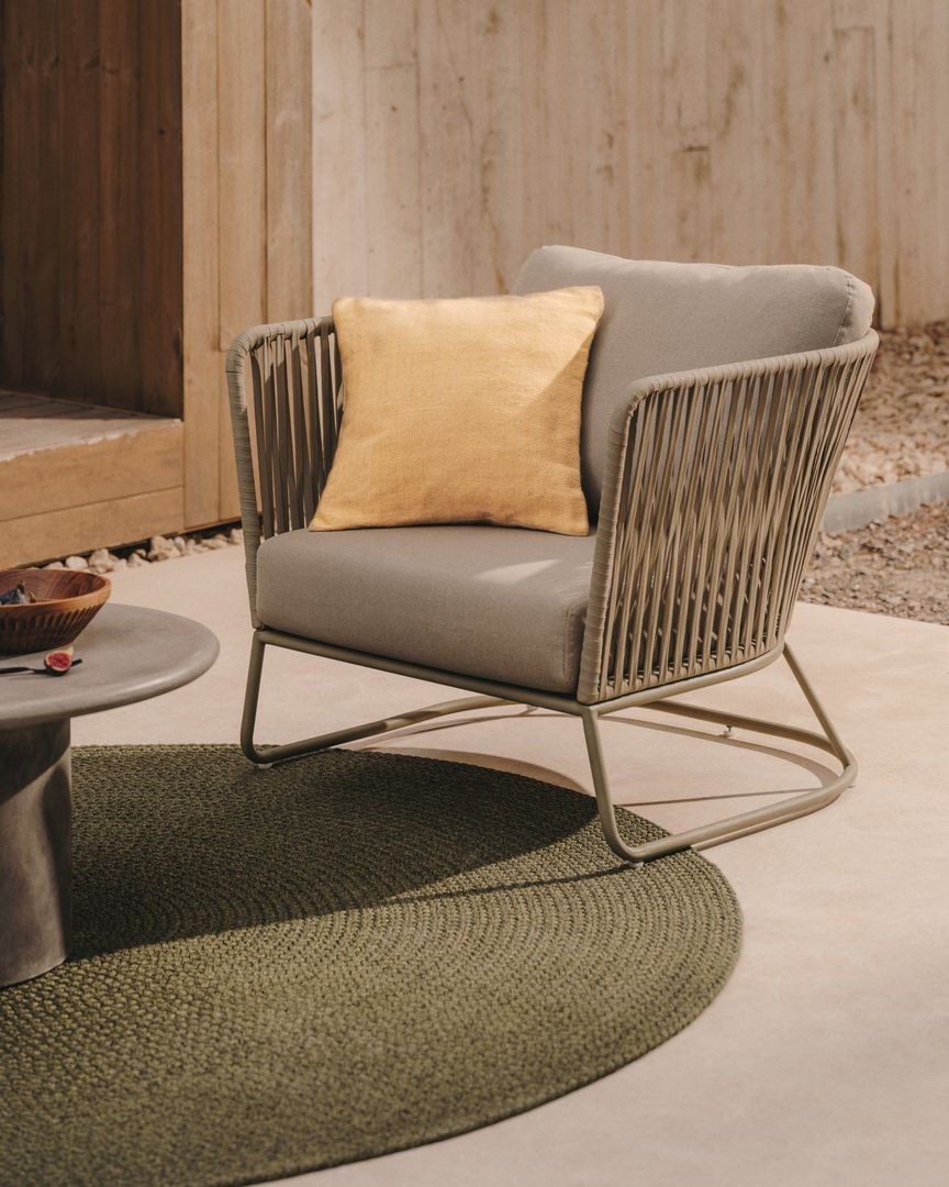 Kave Home   Saconca Outdoor Fauteuil