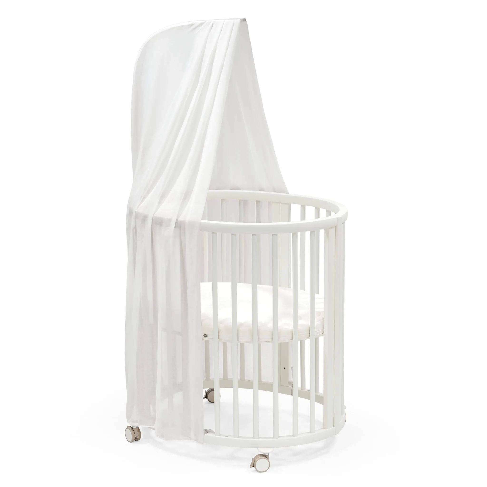 Stokke Tige de Drapé pour Mini Couchette et Couchette Évolutive Stokke® Sleepi™ V3  - Blanc
