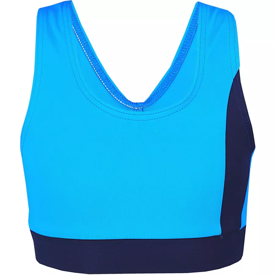 Aquarti Mädchen Sport Bikini - Racerback Bustier & Badehose dunkelgrün