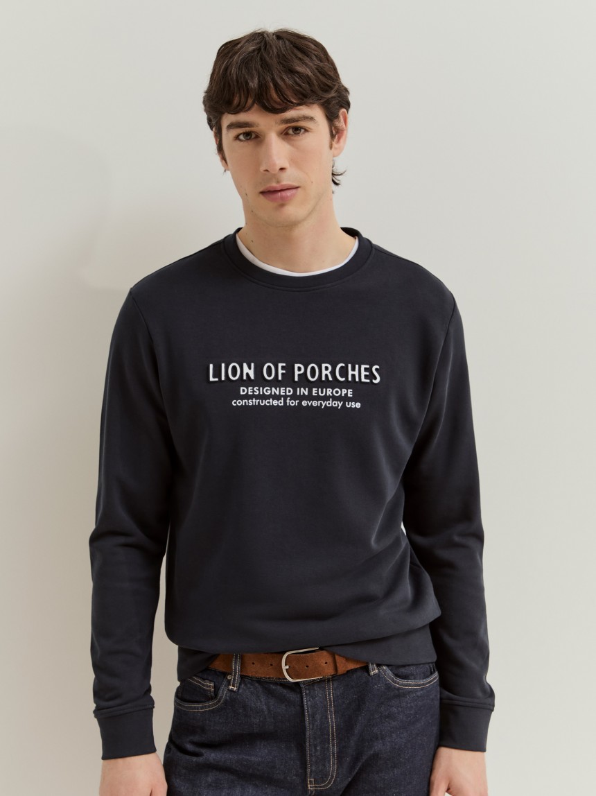 Sweatshirt de algodão