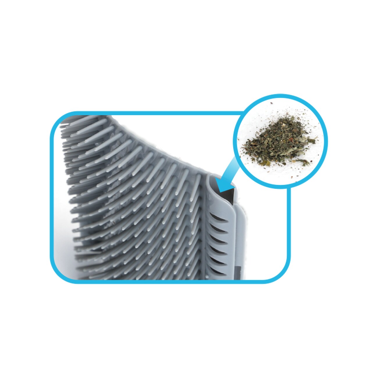 nobleza Self Groomer - Massageecke für Katzen - 2er Pack