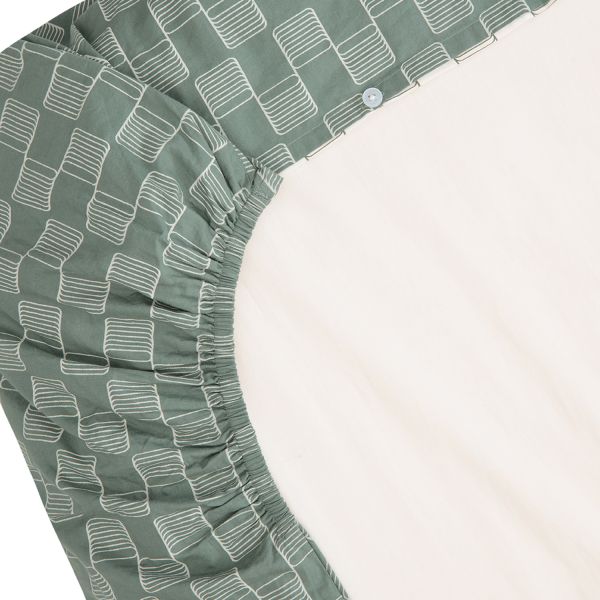 Witlof For Kids Sticky Stripes Tuck-Inn Dekbedovertrek - 140 x 200 cm