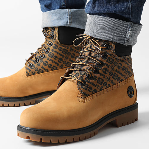 Boots 6 Inch Heritage Waterproof A62AW Brown Nubuck