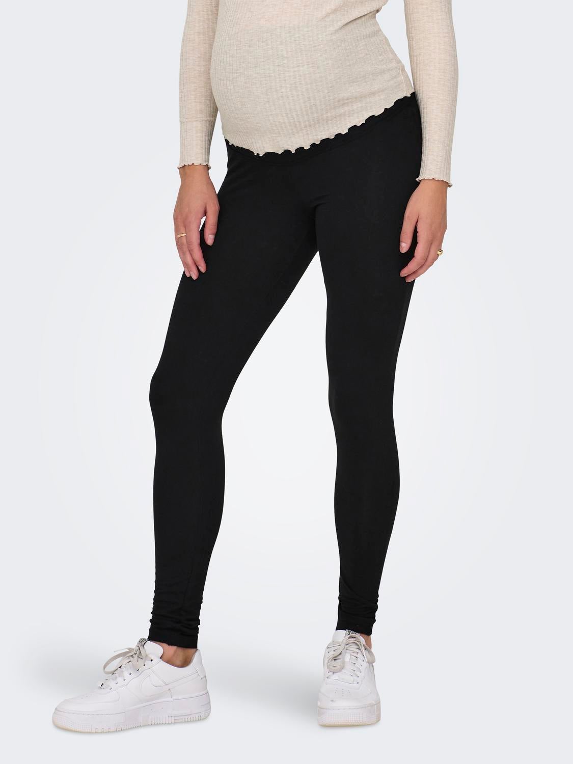 OLMLOVELY Hohe Taille Slim Fit Leggings Black