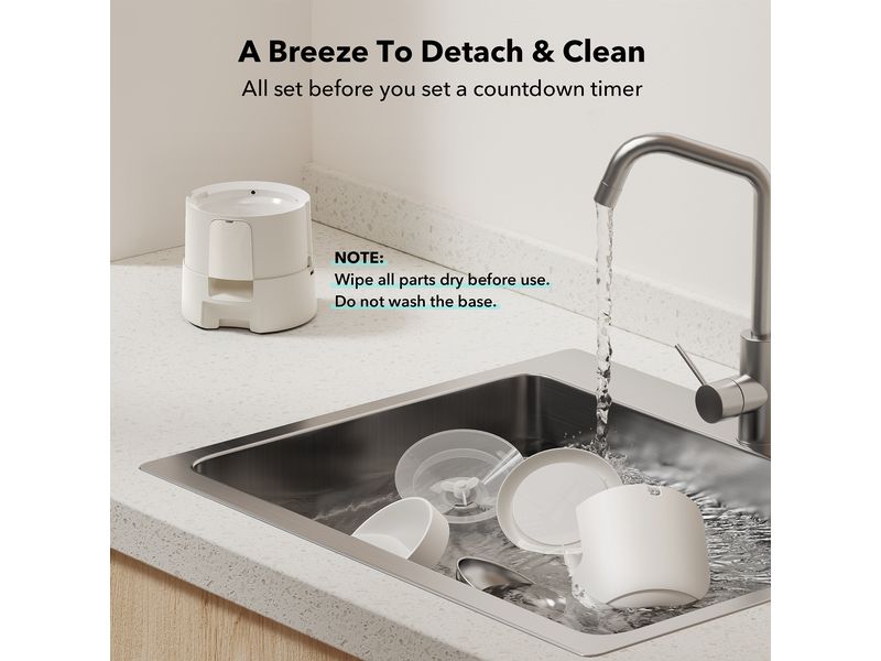 Petlibro Futterautomat Air Automatic Pet Feeder 2 l Weiss Automatische Futterstation