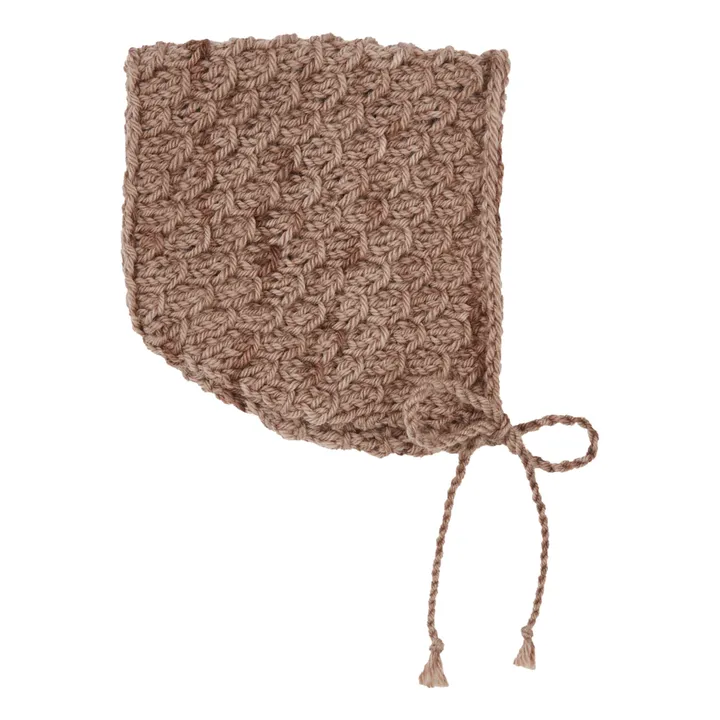 Silmu Knitting Béguin Mérinos Hunaja | Marron