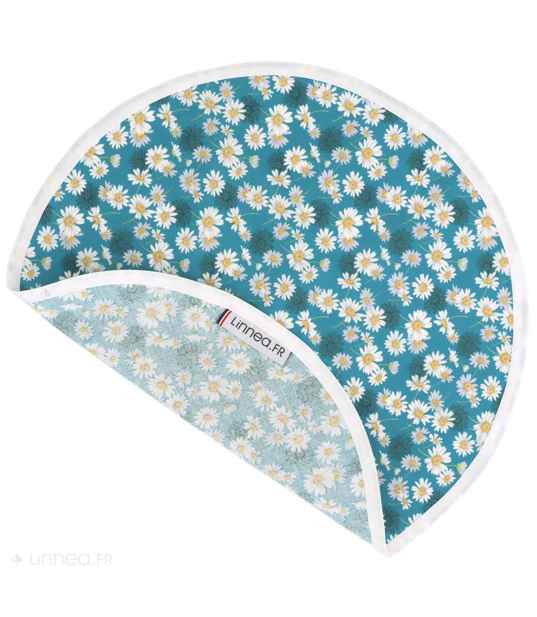 Set de table enduit 45x45 cm ASTER Rose poudré