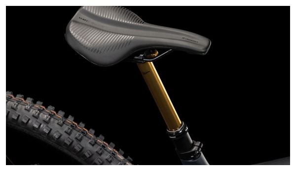 VTT Électrique Tout-Suspendu Cube Stereo Hybrid One44 HPC AT 800 Sram X0 Eagle AXS 12V 800 Wh 27.5'' Gris Carbon Noir 2025