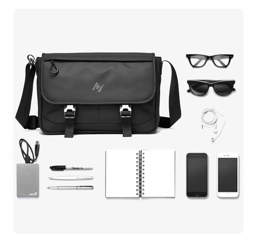 Moyyi - Messenger Bag met letterflap