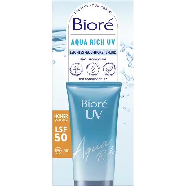 Aqua Rich UV Leichtes Feuchtigkeitsfluid LSF 50