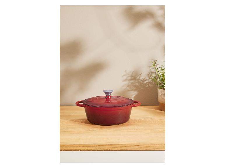 Gietijzeren pan 25 cm 3 L