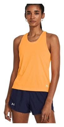 Débardeur Under Armour Launch Orange Femme