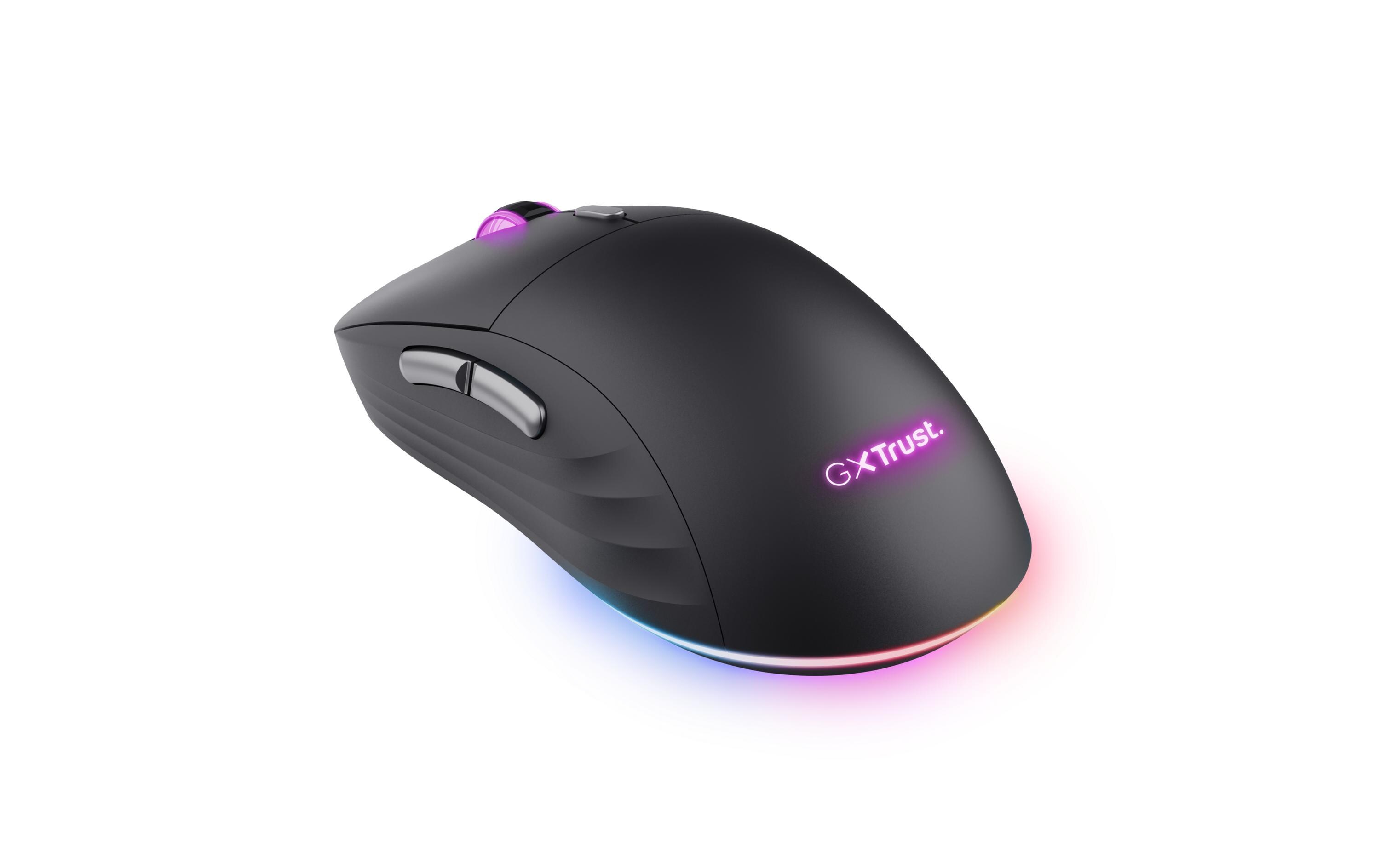 Gaming-Maus GXT 926 Redex IIKabellose Gaming-Maus mit extrem niedriger Latenz und vollständig einstellbarer RGB-Beleuchtung