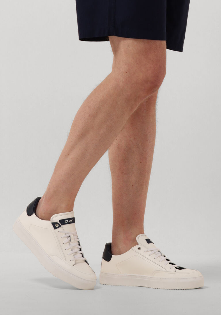 CLAY witte clay lage sneakers cl124h300