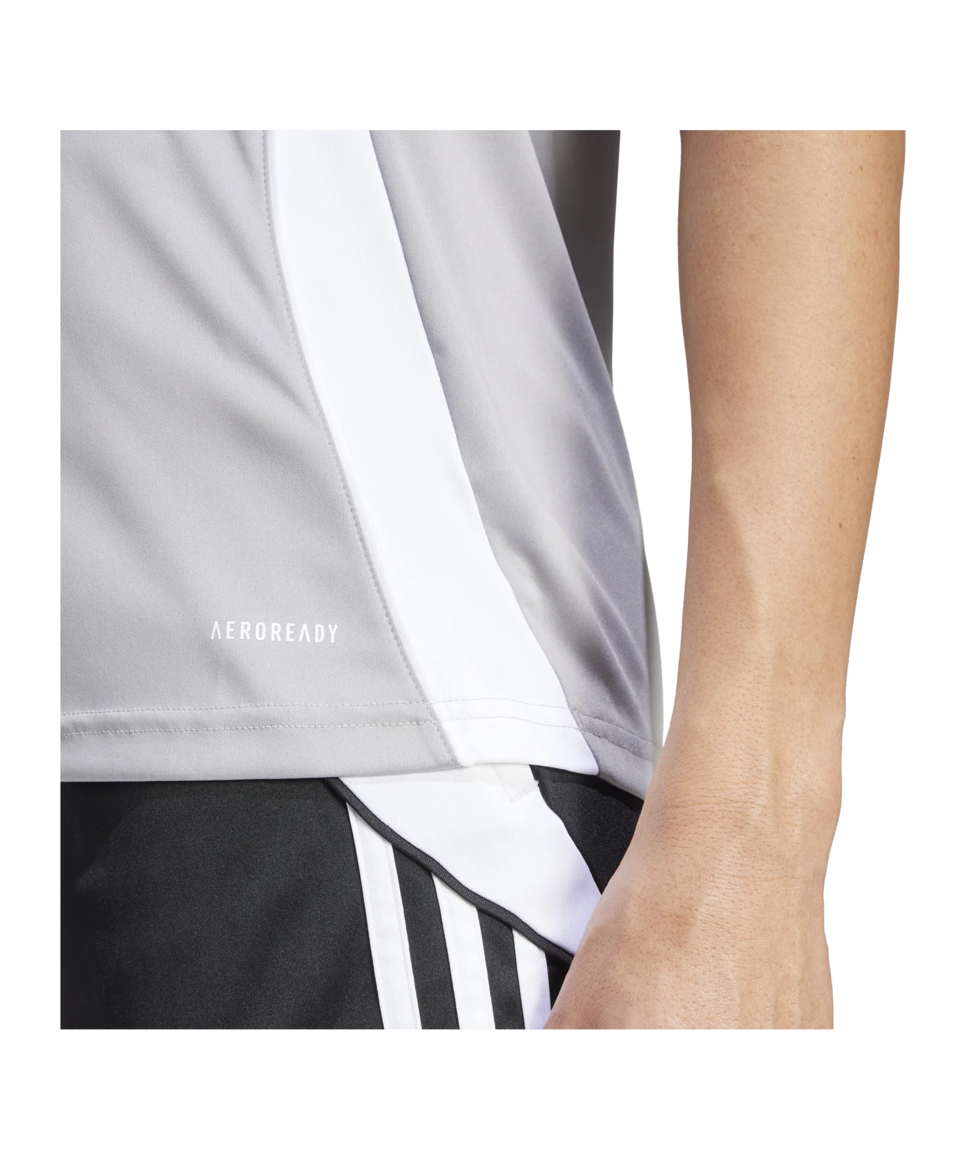 adidas Tiro 24 Trikot Damen Grau Weiss