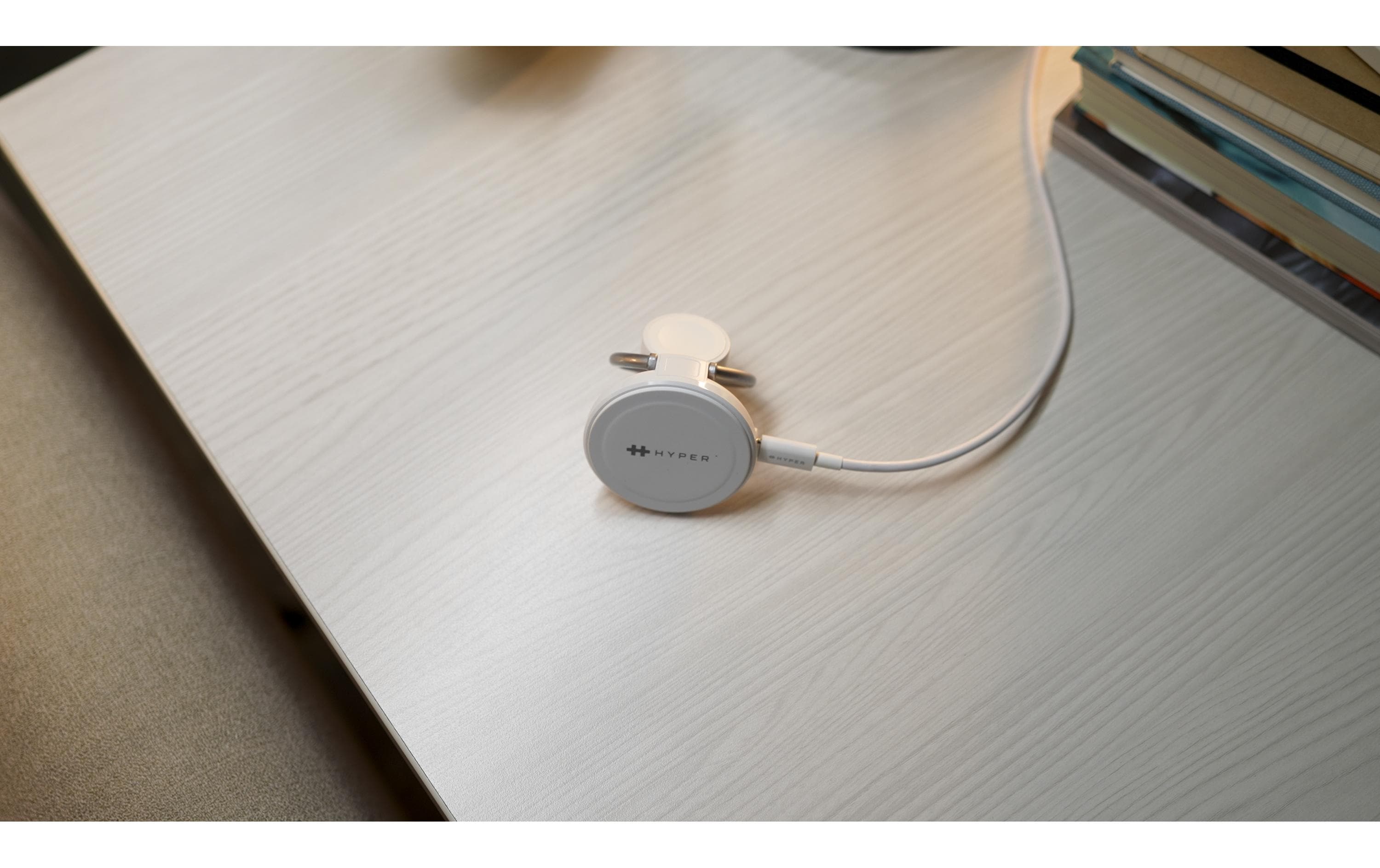 Wireless Charger Qi2 2-in-1, Weiss<br>2-in-1 magnetischer Ladeständer
