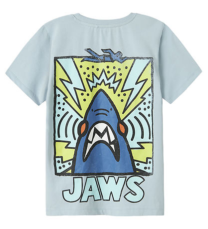 Name It T-Shirt - NkmMakai Jaws - Himmlisch Blue