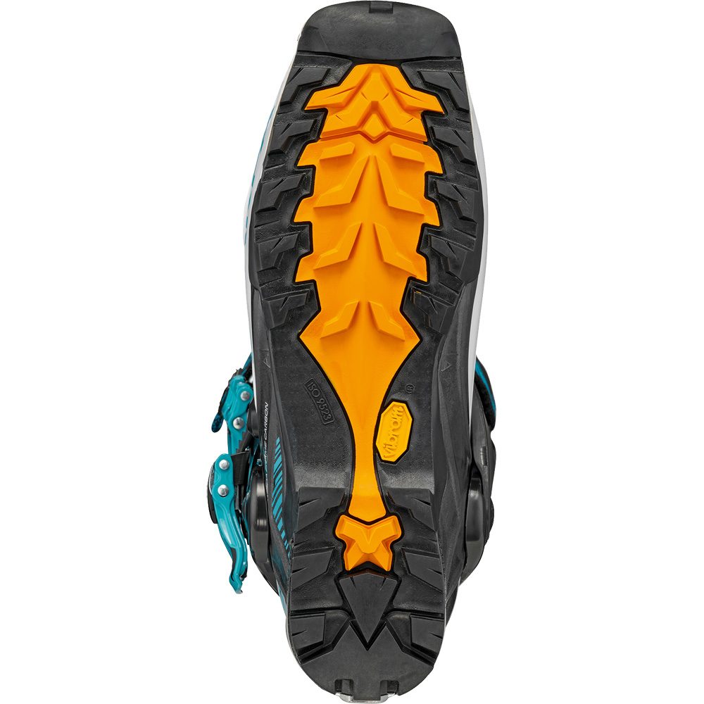 Scarpa Maestrale RS Touren Skischuhe Herren white black azure