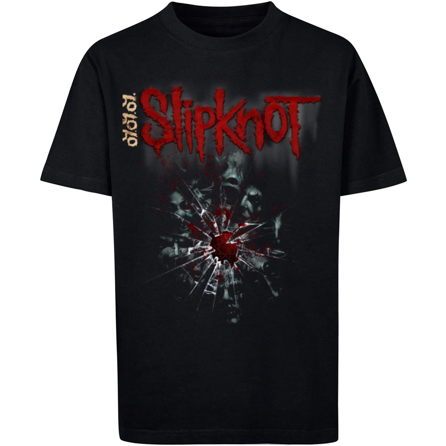 F4NT4STIC T-Shirt Slipknot Metal Band schwarz