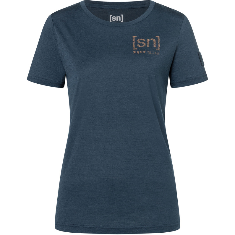 Super.Natural Damen Logo Lines Bio J T-Shirt