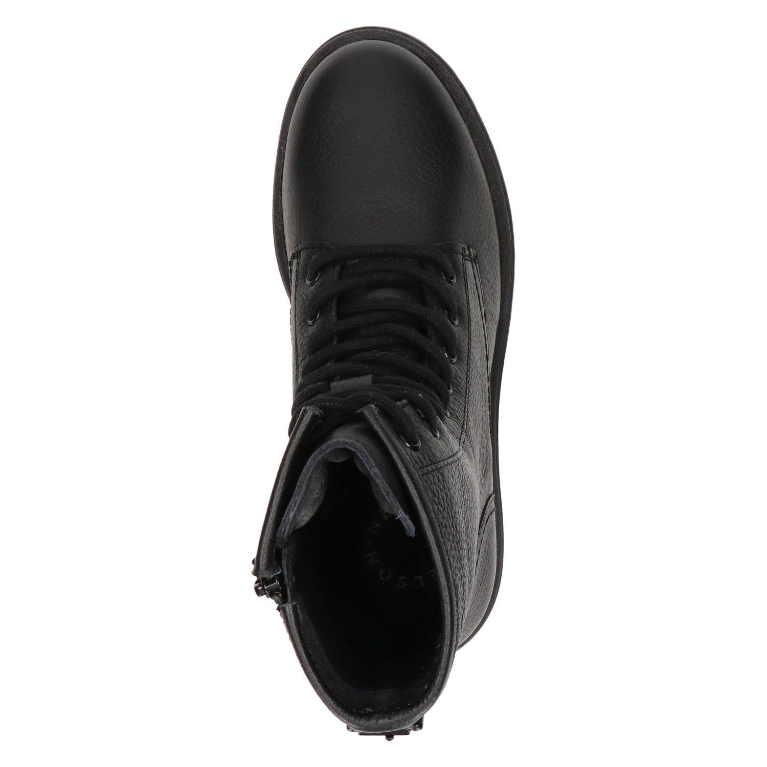 dames veterboot Nelson Zwart