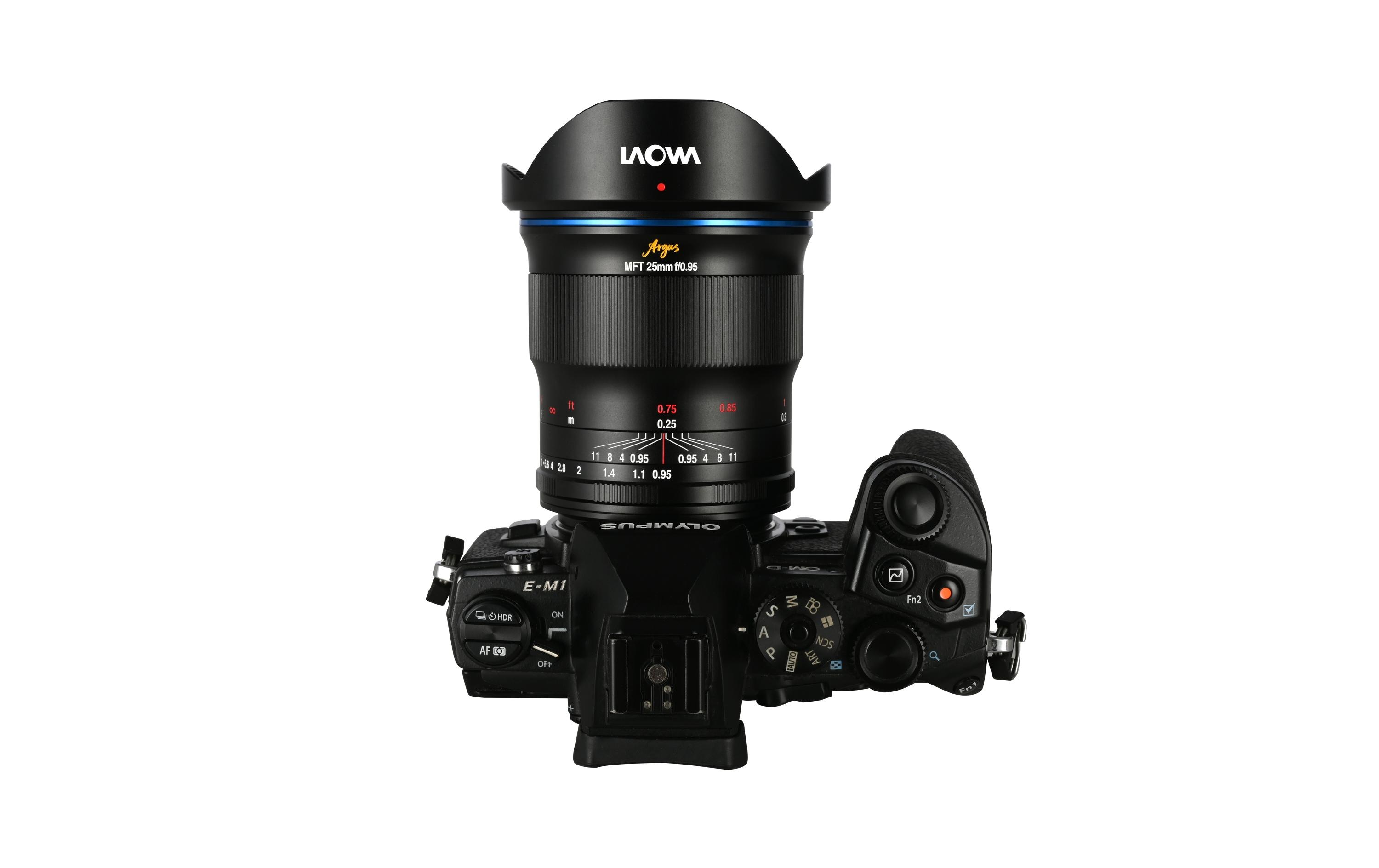 Festbrennweite Argus 25 mm f/0.95 MFT APO – MFT<br>Laowa Argus 25 mm f/0.95 MFT APO