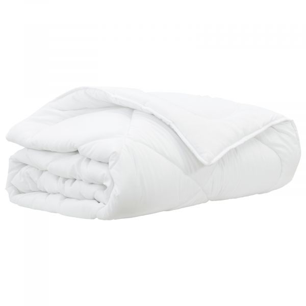 vidaXL Edredão Branco 240 x 260 cm Microfibra - 3104955221