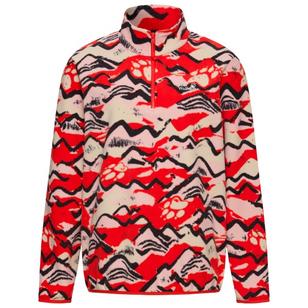 Jack Wolfskin - Women's Paw Era 100 Print Halfzip - Pull polaire