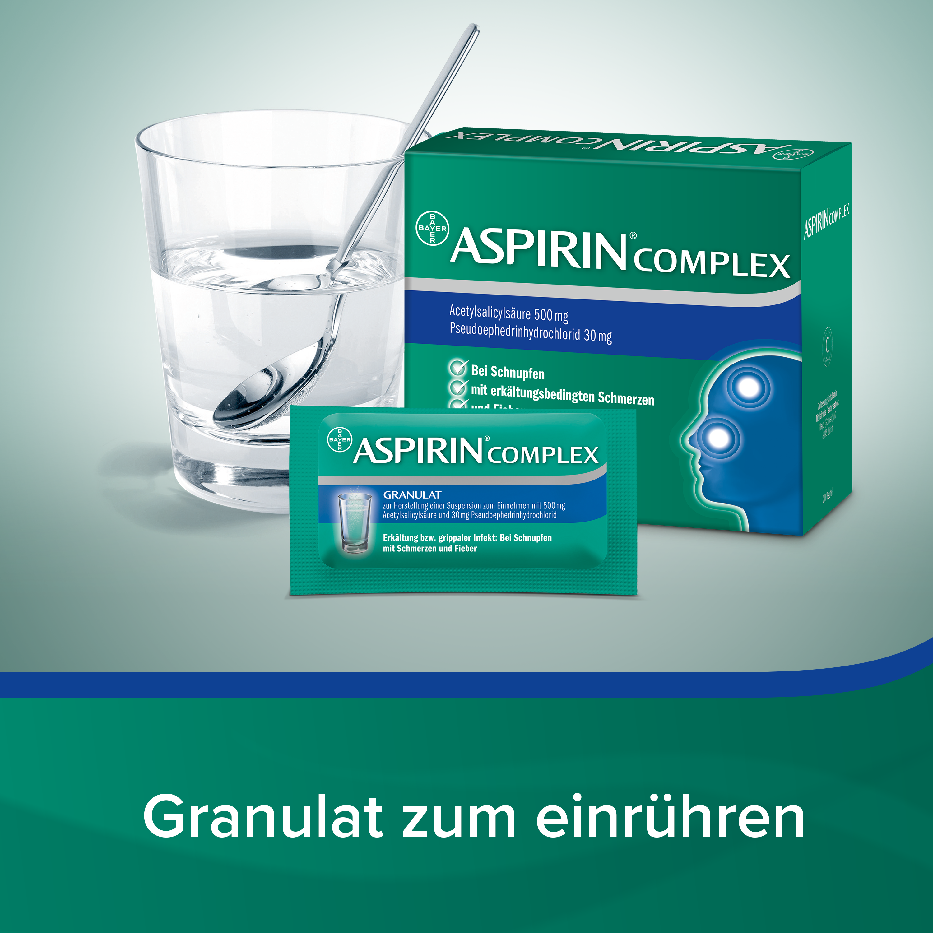 ASPIRINE Complex<br>20 Stück, Beutel, Granulat zur Herstellung einer Lösung zum Einnehmen