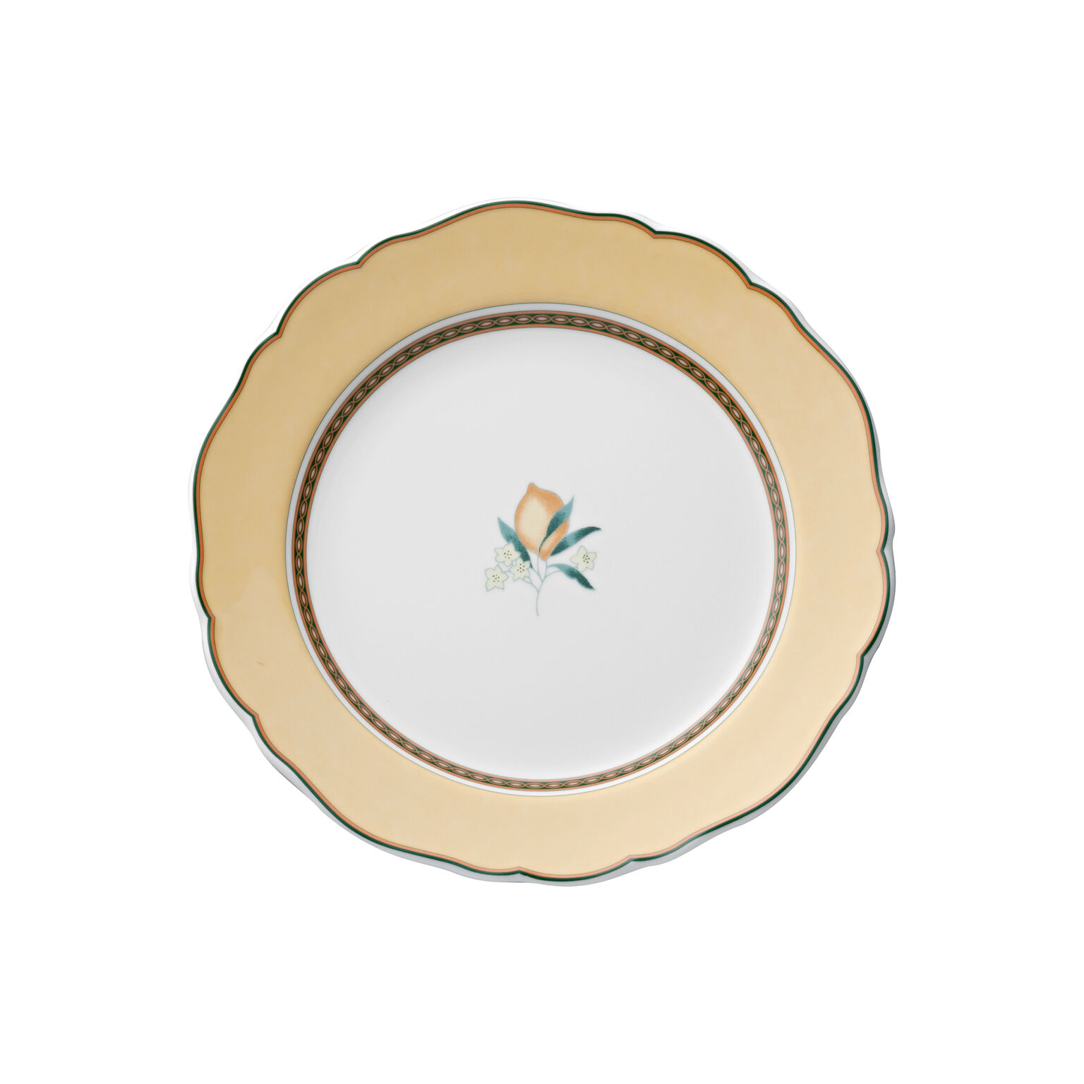 Speiseteller 25 cm Fahne