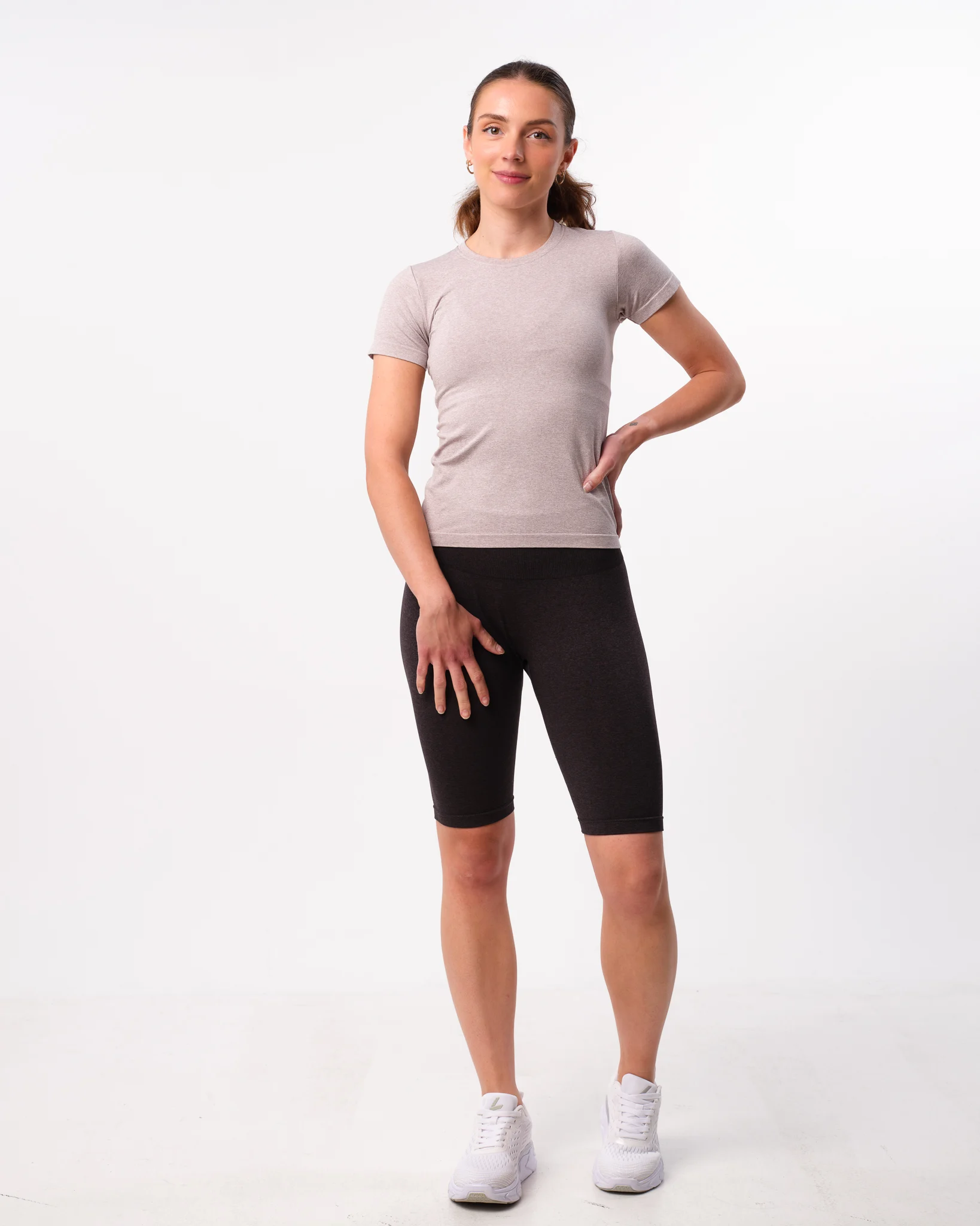 Bumpro Beam Clean Tee Light Grey Marl