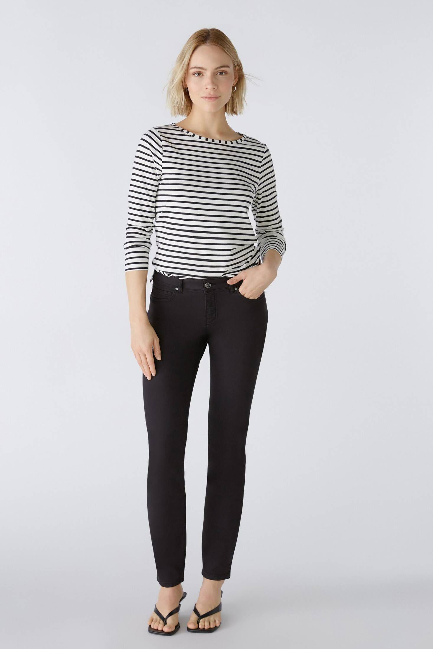Oui| Damen Langarmshirt SUMIKO