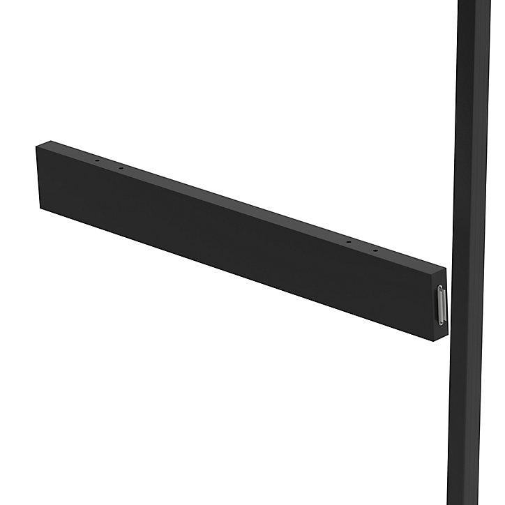 Panneau Alara noir 100 x h.12,5 cm GoodHome