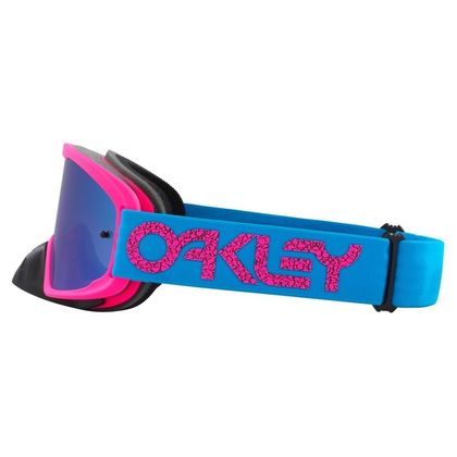 Masque cross Oakley O FRAME 2.0 BLUE CRACKLE BLACK ICE IRIDIUM 2024 - Bleu
