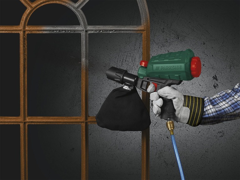 Persluchtzandstraalpistool