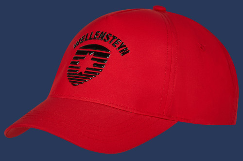 Stripe Cap MoSoDuHiTec, Red/Black