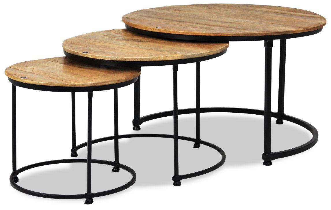 Salontafelset Esprezzo ⌀77  x H48 cm
