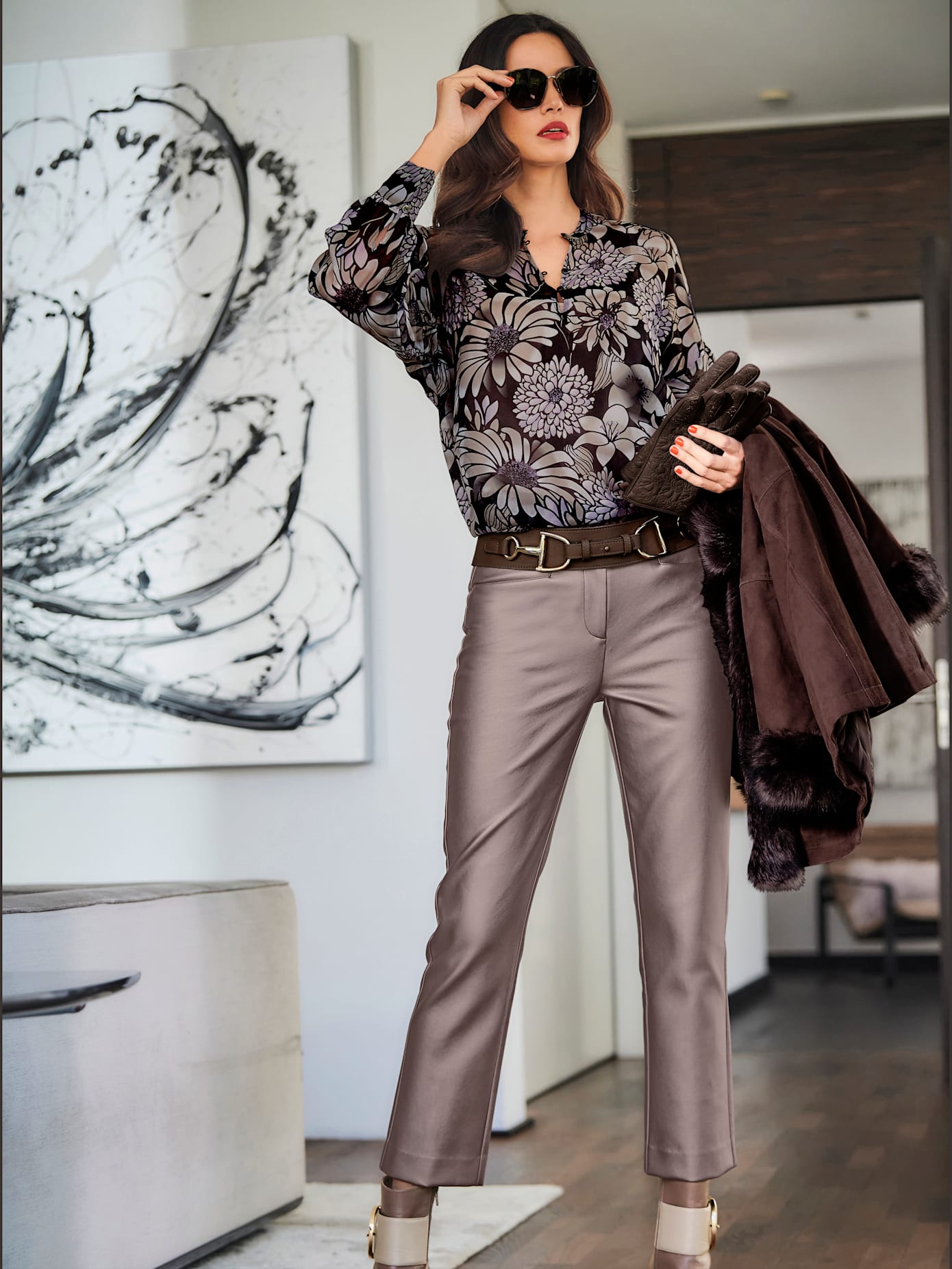 Chemisier viscose