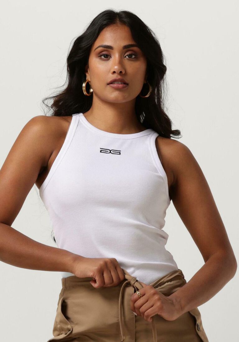 GESTUZ witte gestuz top drewgz sl logo tank