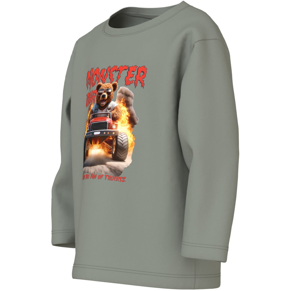 Køb Name It Shadow Monster Bear Nmmvoto Ls Nreg Top
