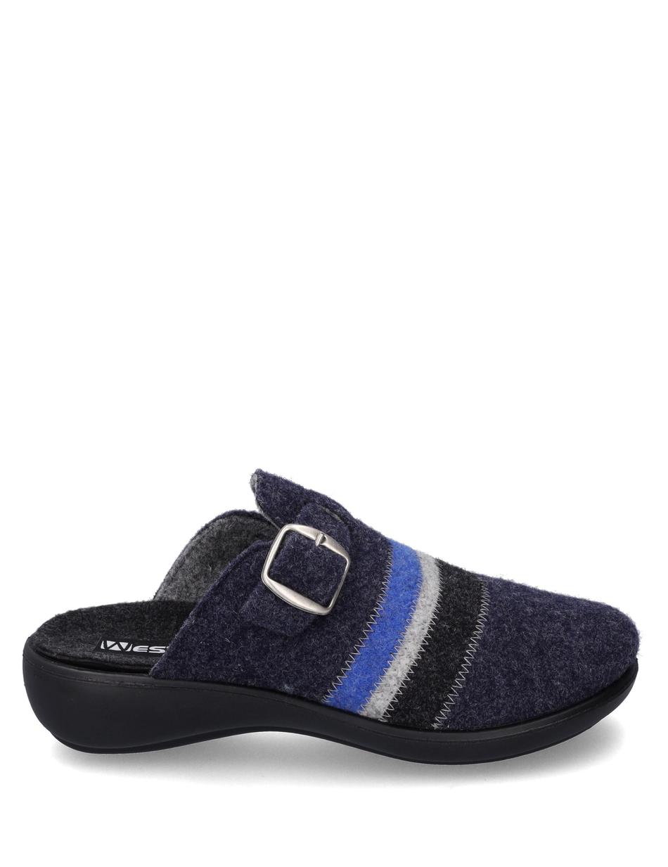Hausschuh Korsika 347, jeans-multi