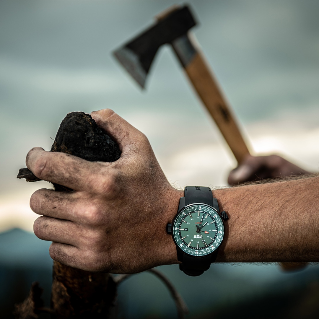 traser P68 Pathfinder GMT Green