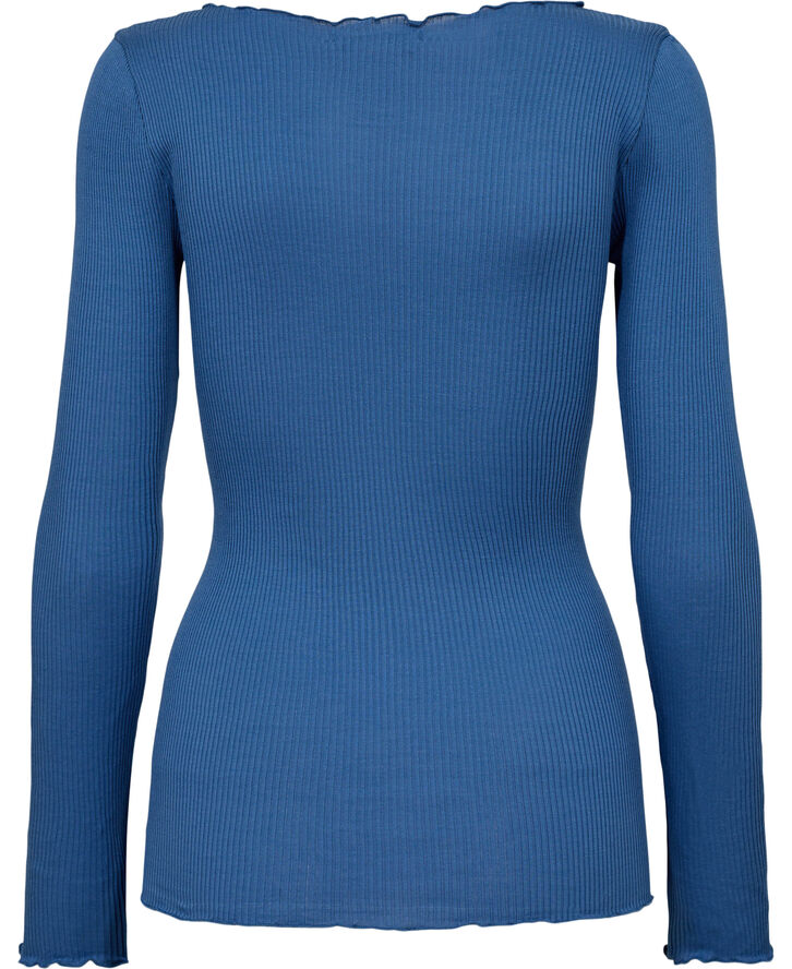 RM by Rosemunde RMWBalta modal LS curl blouse Blå