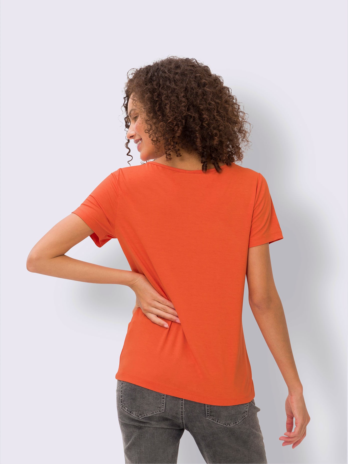 T-shirt viscose douce et fluide