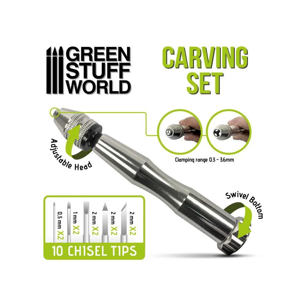 Green Stuff World - Ensemble de Sculpture de Modelisme