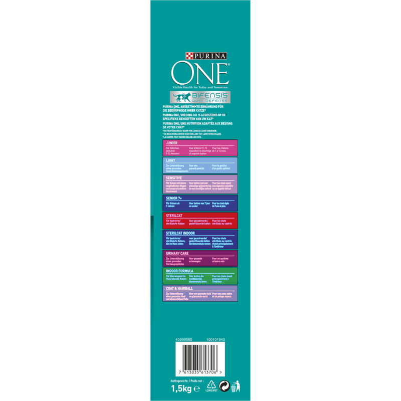 Purina ONE Adult rijk aan zalm