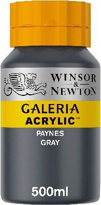 Winsor & Newton - Akrylmaling - Paynes Grey 500 ML