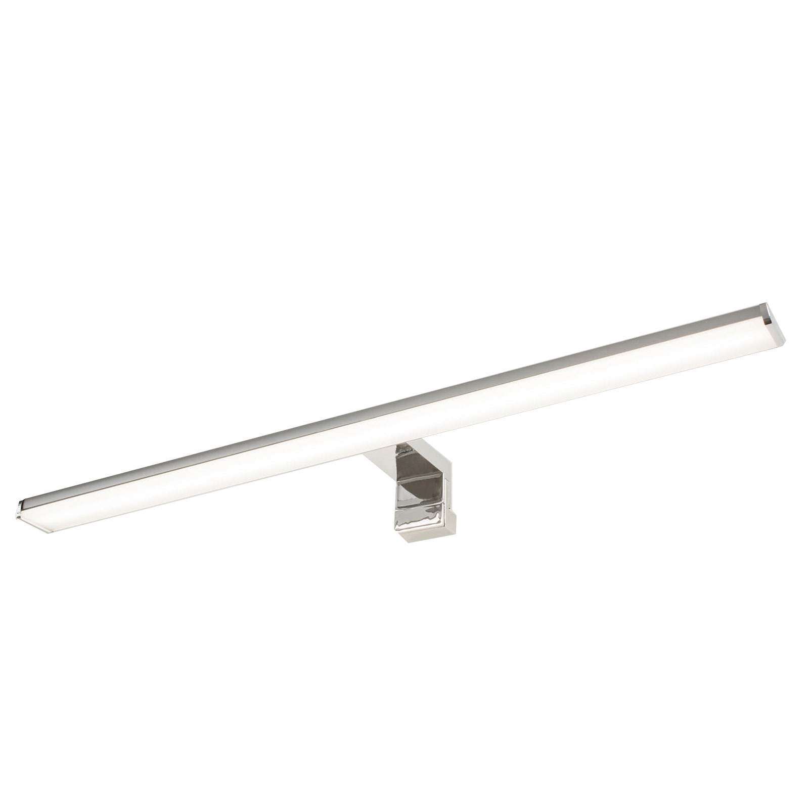 LED-Spiegelaufbauleuchte - silber - 60 cm