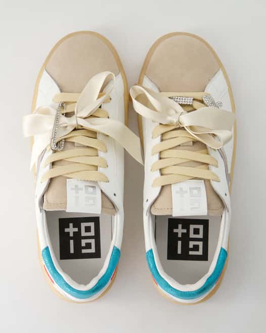 GIO+ BLUE Sneaker in Beige